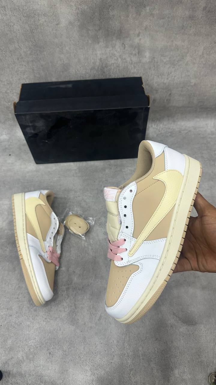 Travis Scott Air Jordan 1 Low OG Shy Rose