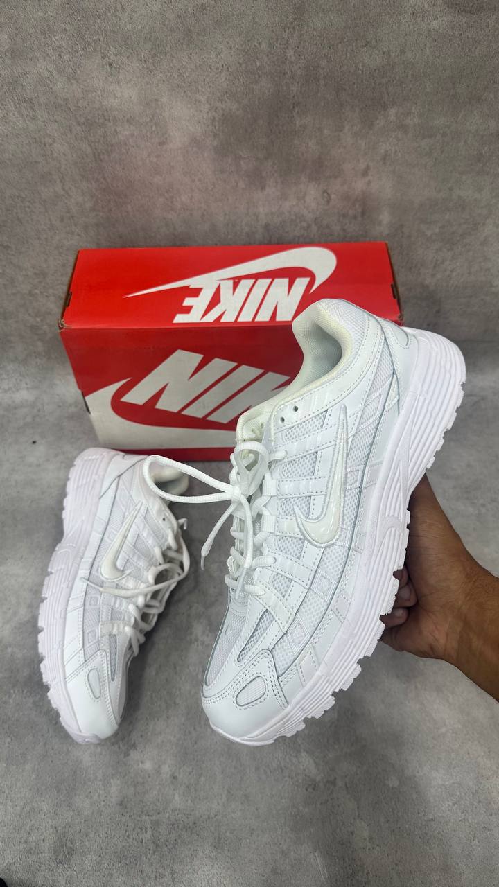 Nike P-6000 Triple Blanc