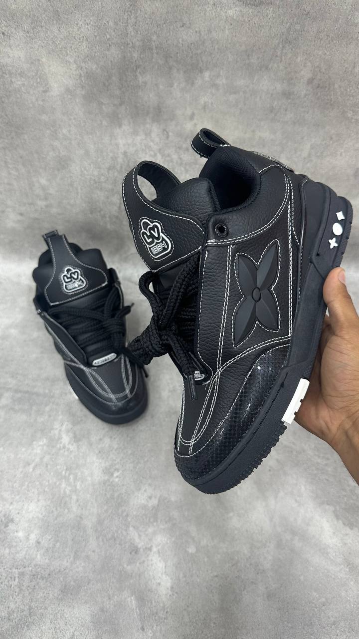 Baskets de skate Louis Vuitton LV Triple Black