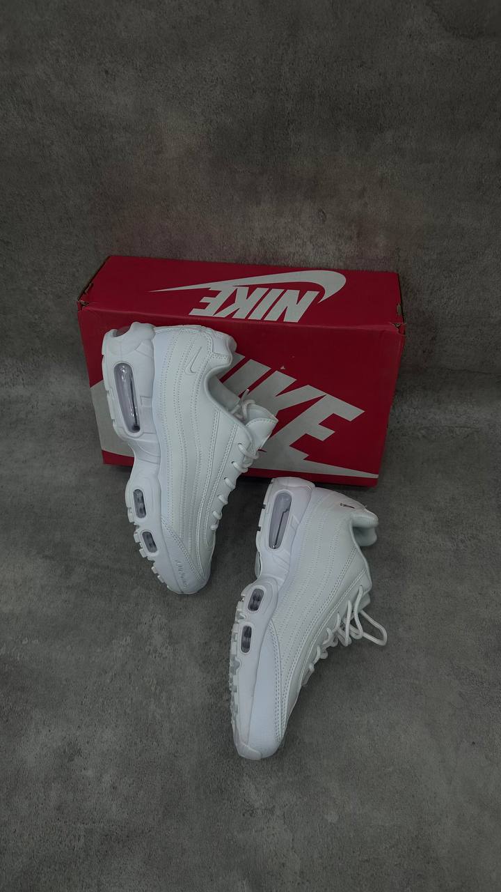 Nike Air Max 95 Triple Blanc
