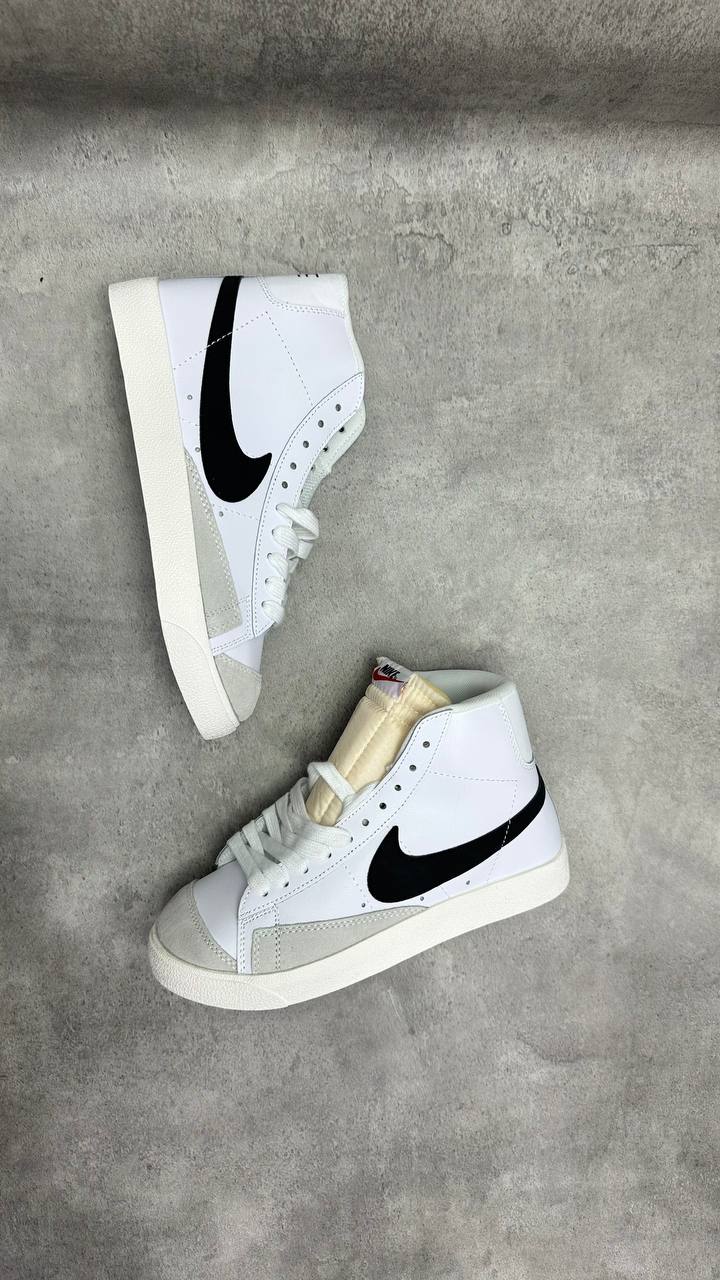 Nike Blazer Mid 77 Vintage Blanc Noir