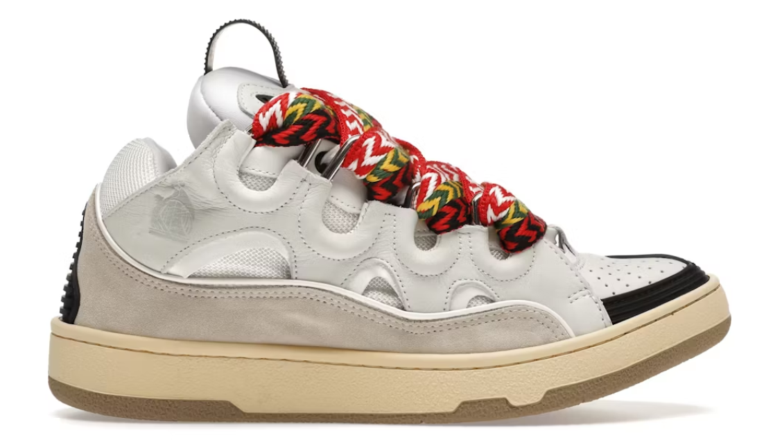 Lanvin Cuir Curb Blanc Ivoire