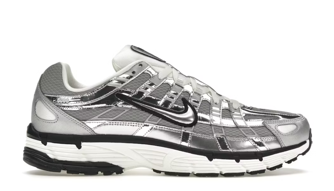 Nike P-6000 Argent Métallique