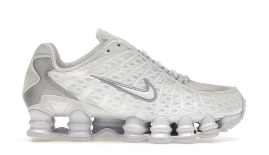 Nike Shox TL Blanc Argent Métallique