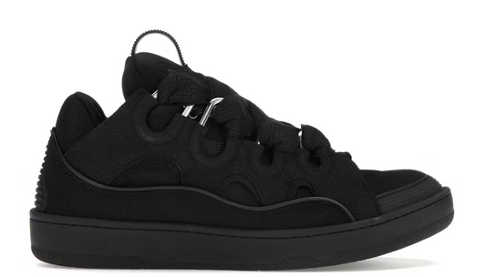 Lanvin Cuir Curb Triple Noir