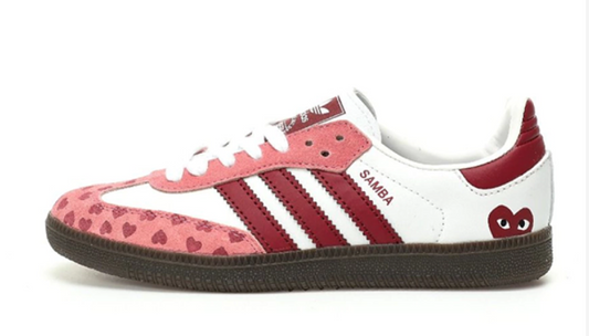 Adidas Samba x CDG rose