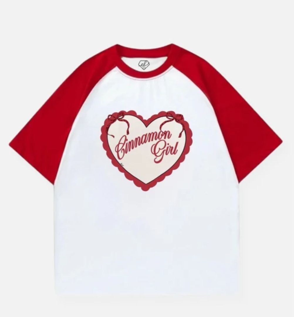T-shirt oversize CINNAMON GIRL