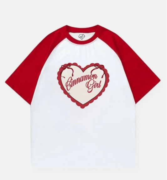 T-shirt oversize CINNAMON GIRL