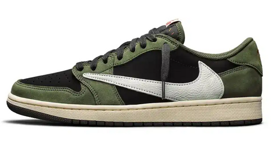 Jordan 1 Retro Low OG SP Travis Scott Noir Olive