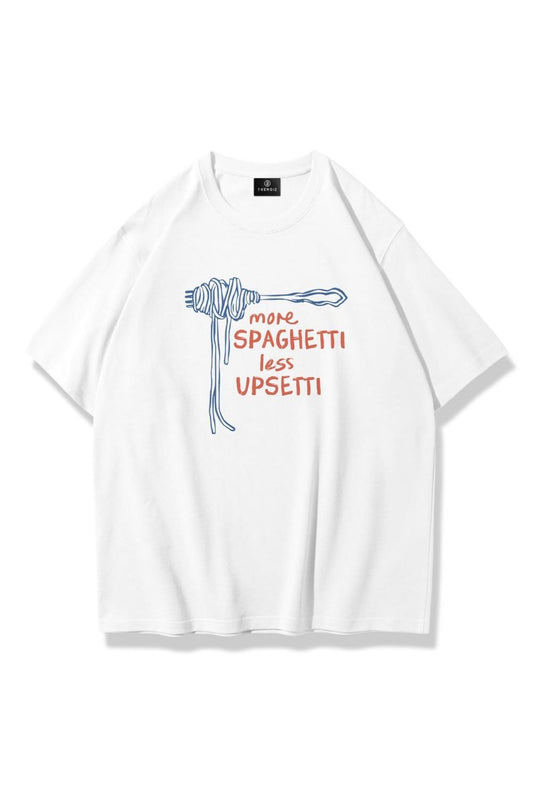 T-shirt unisexe surdimensionné « More Spaghetti »