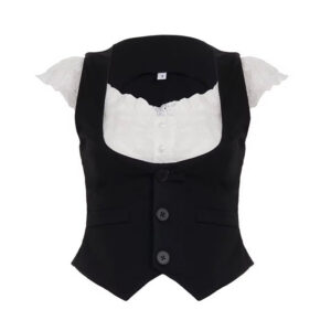 Haut 2 Pieces Femme Y2K Style