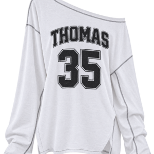 Off-Shoulder THOMAS Sweatshirt 35
