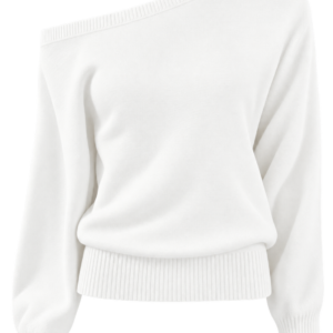 Off-Shoulder Knit Top